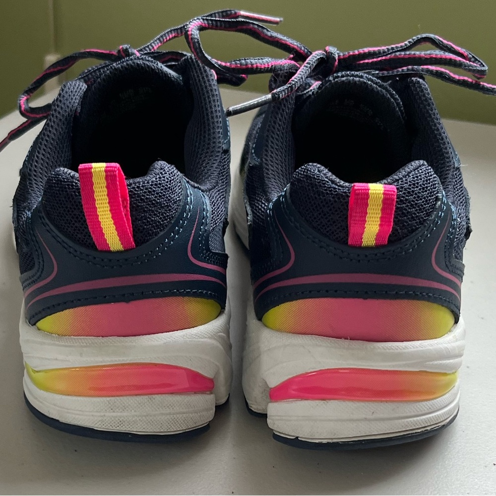 ‼️SOLD‼️ ryka Impress Navy, Yellow & Pink Walking Shoes - Picture 10 of 12